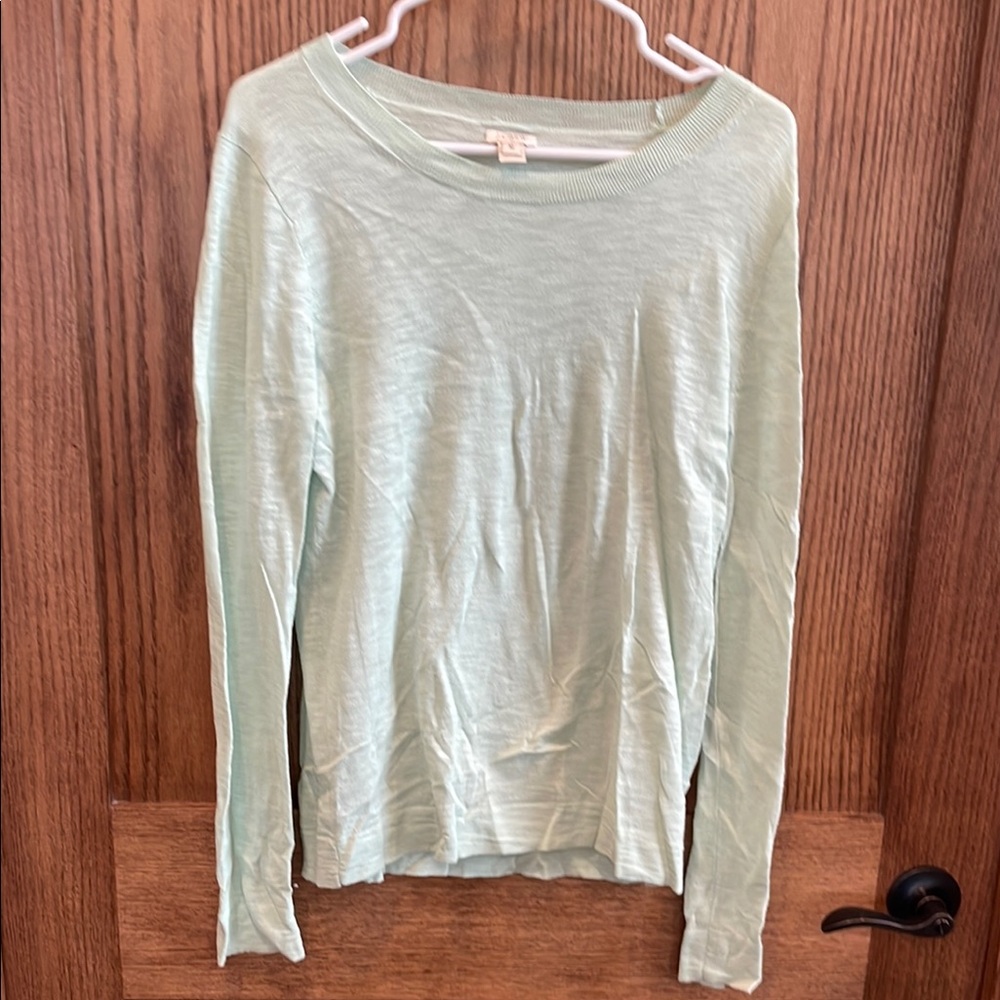 Jcrew: Mint Green Women's Lightweight Sweater